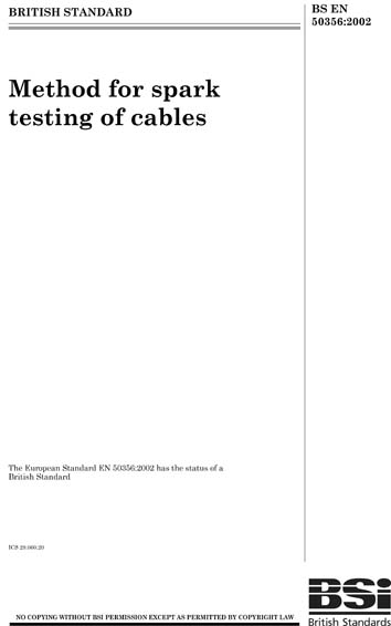 Standards PDF Cover Page