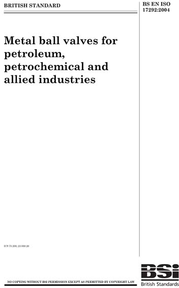 Standards PDF Cover Page