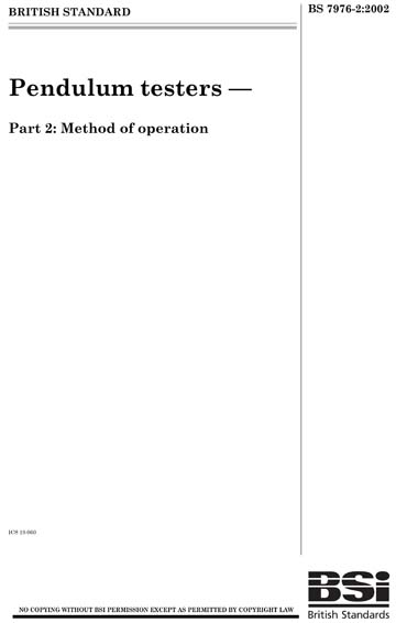 Standards PDF Cover Page