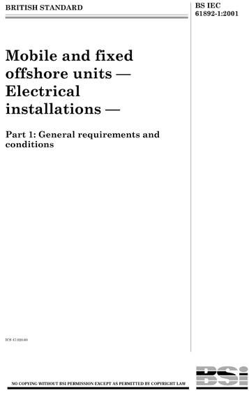 Standards PDF Cover Page
