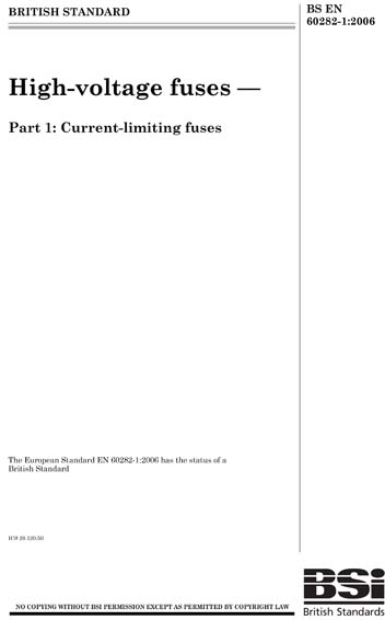 Standards PDF Cover Page