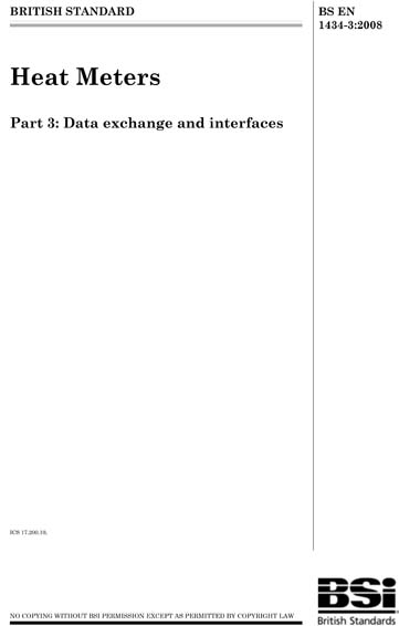 Standards PDF Cover Page