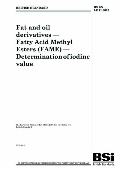 Standards PDF Cover Page
