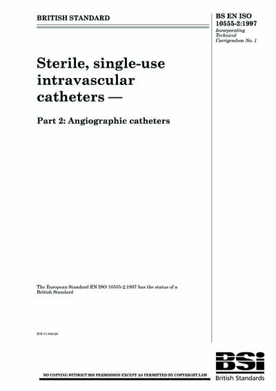 Standards PDF Cover Page