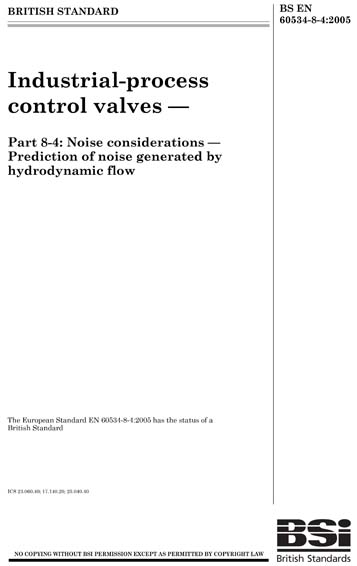 Standards PDF Cover Page