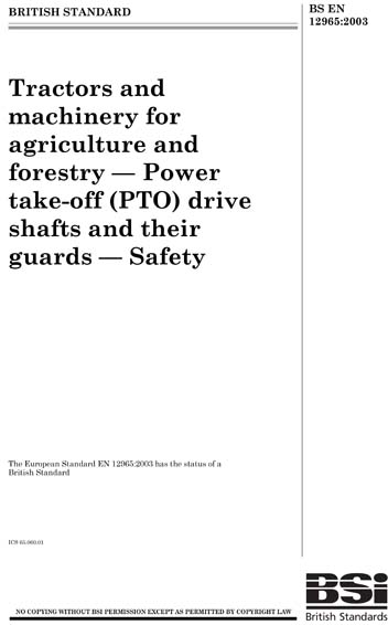 Standards PDF Cover Page