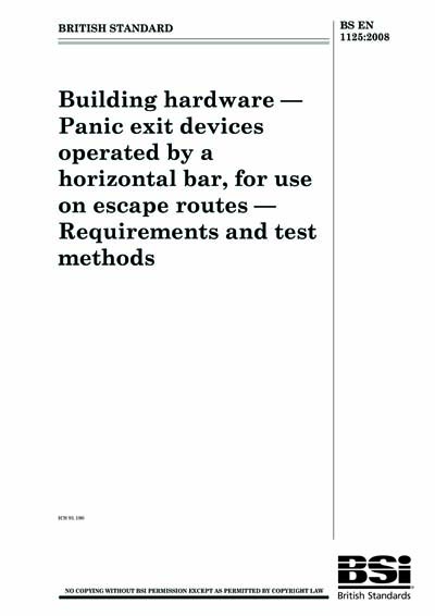 Standards PDF Cover Page
