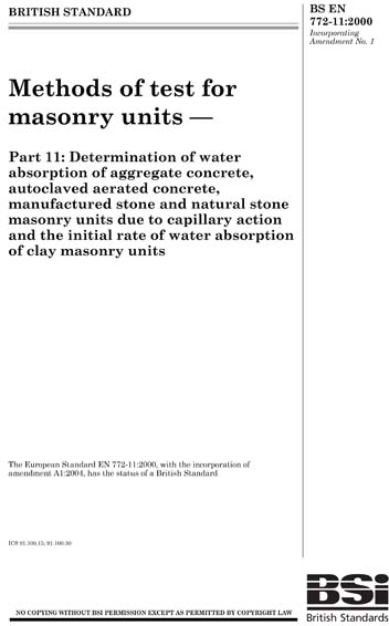 Standards PDF Cover Page