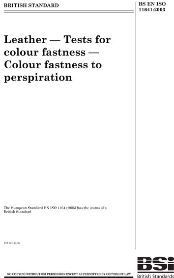 Standards PDF Cover Page