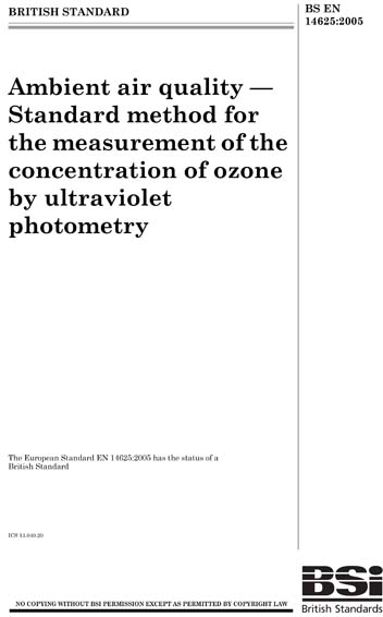 Standards PDF Cover Page