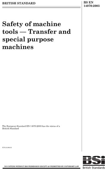 Standards PDF Cover Page