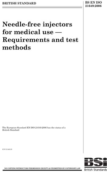 Standards PDF Cover Page