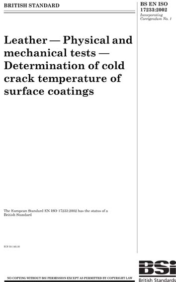 Standards PDF Cover Page
