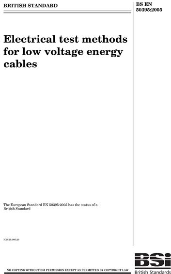 Standards PDF Cover Page