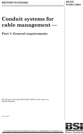 Standards PDF Cover Page