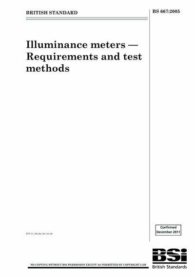 Standards PDF Cover Page