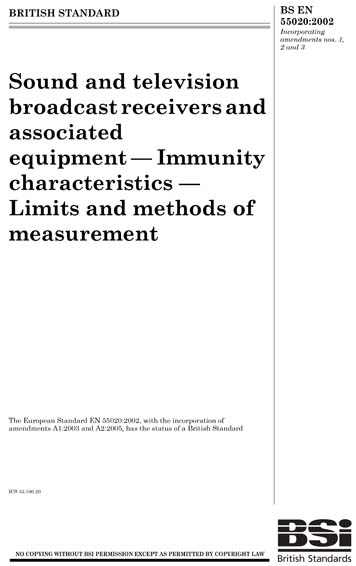 Standards PDF Cover Page