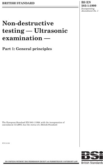 Standards PDF Cover Page