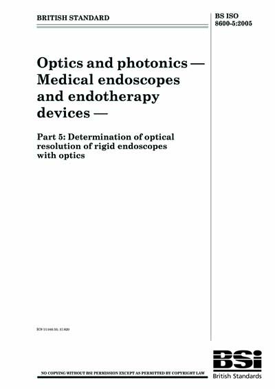 Standards PDF Cover Page