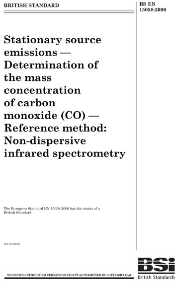 Standards PDF Cover Page