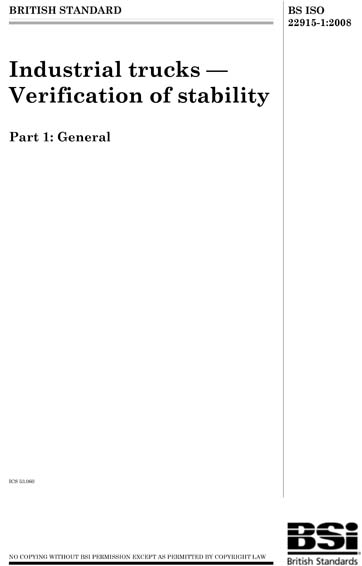 Standards PDF Cover Page