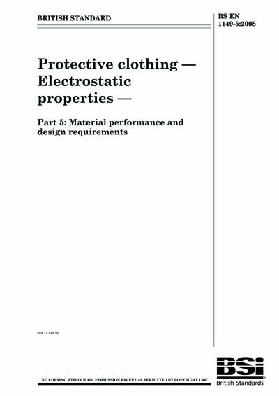 Standards PDF Cover Page