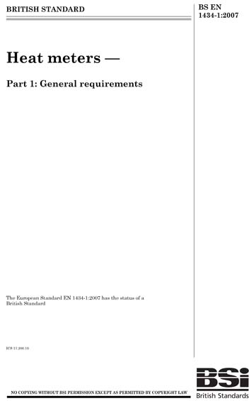 Standards PDF Cover Page