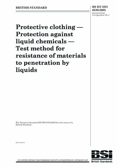 Standards PDF Cover Page