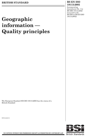 Standards PDF Cover Page