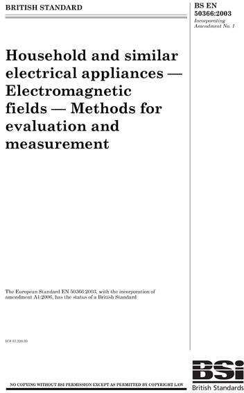 Standards PDF Cover Page