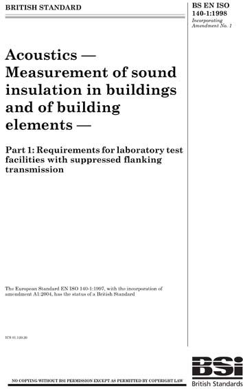 Standards PDF Cover Page