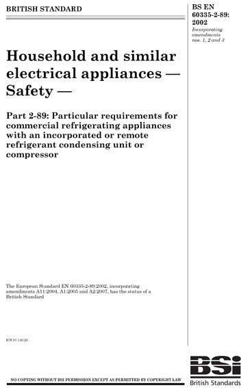 Standards PDF Cover Page