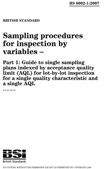 Standards PDF Cover Page