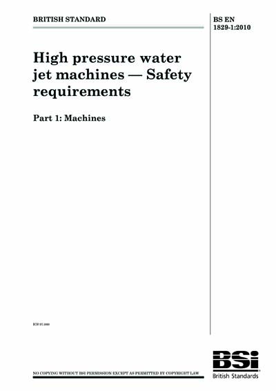 Standards PDF Cover Page