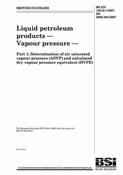 Standards PDF Cover Page
