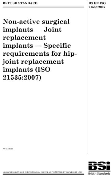 Standards PDF Cover Page