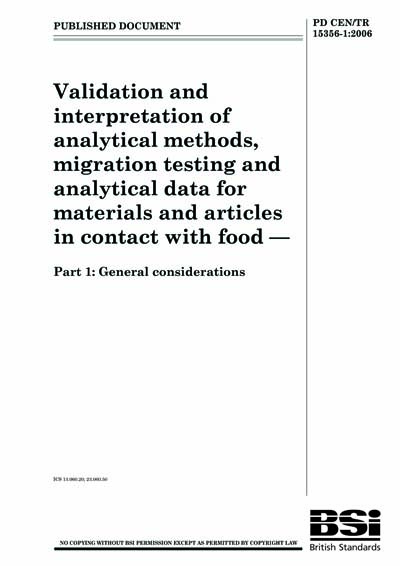 Standards PDF Cover Page