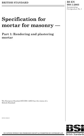 Standards PDF Cover Page