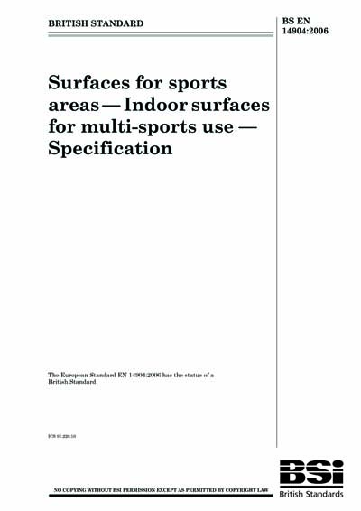 Standards PDF Cover Page