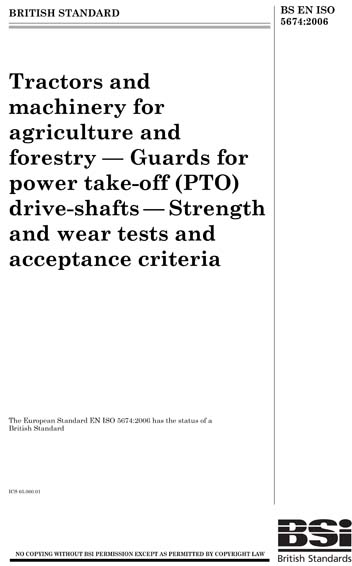 Standards PDF Cover Page