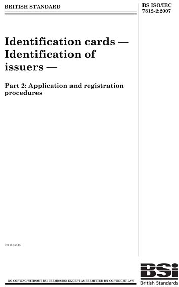 Standards PDF Cover Page
