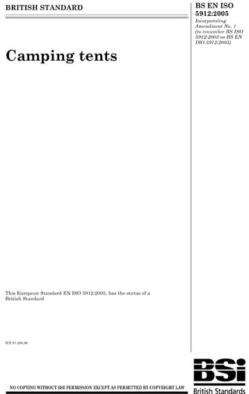 Standards PDF Cover Page
