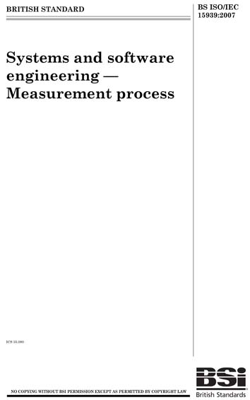 Standards PDF Cover Page