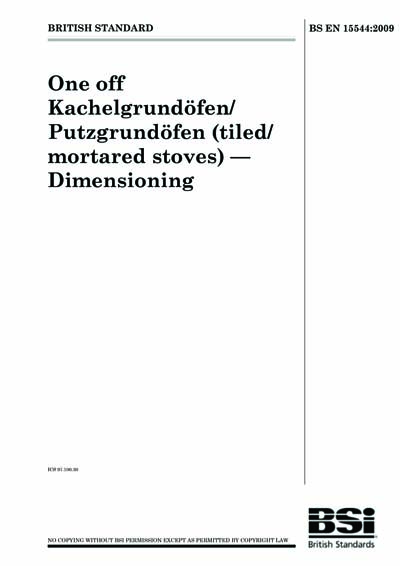 Standards PDF Cover Page