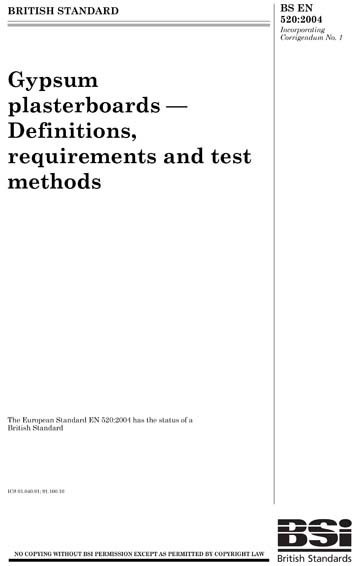 Standards PDF Cover Page