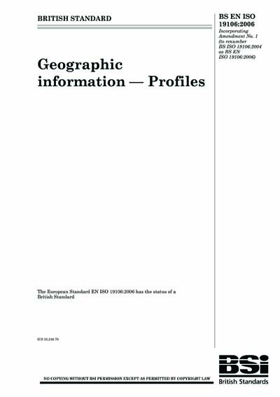 Standards PDF Cover Page