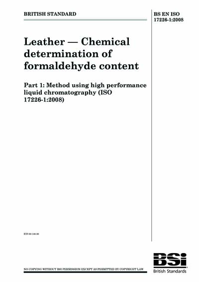 Standards PDF Cover Page