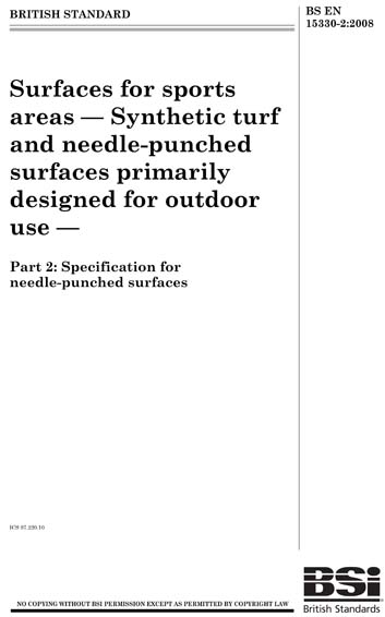 Standards PDF Cover Page