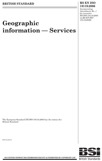 Standards PDF Cover Page