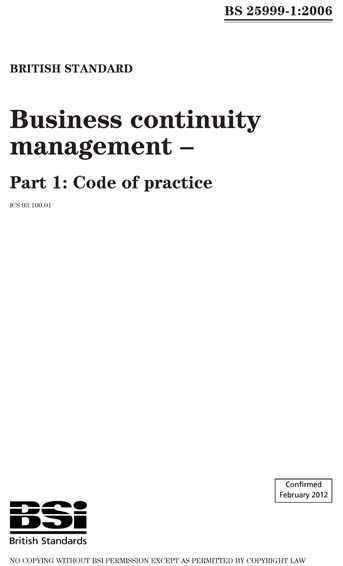 Standards PDF Cover Page